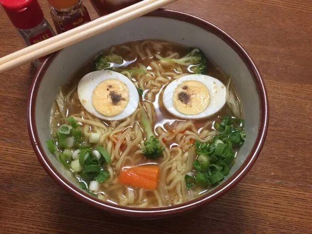 マルちゃん正麺🍜、味噌味❗️(ˊo̶̶̷ᴗo̶̶̷`)੭✧✨|サソリさん