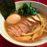 Snapdishの料理写真:豚骨醤油麺 β版全部のせ|Kazuya Hanawaさん