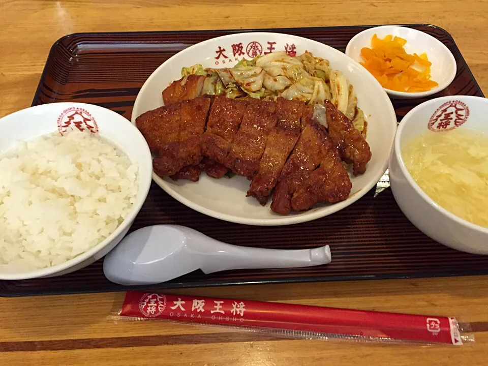 ステーキ回鍋肉 ご飯少なめセット|Kojiさん