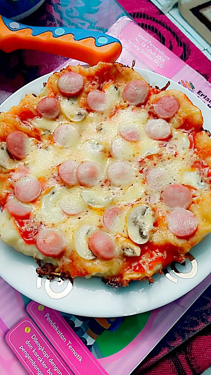 pizza teflon 😋😋|trisna okthafianiさん