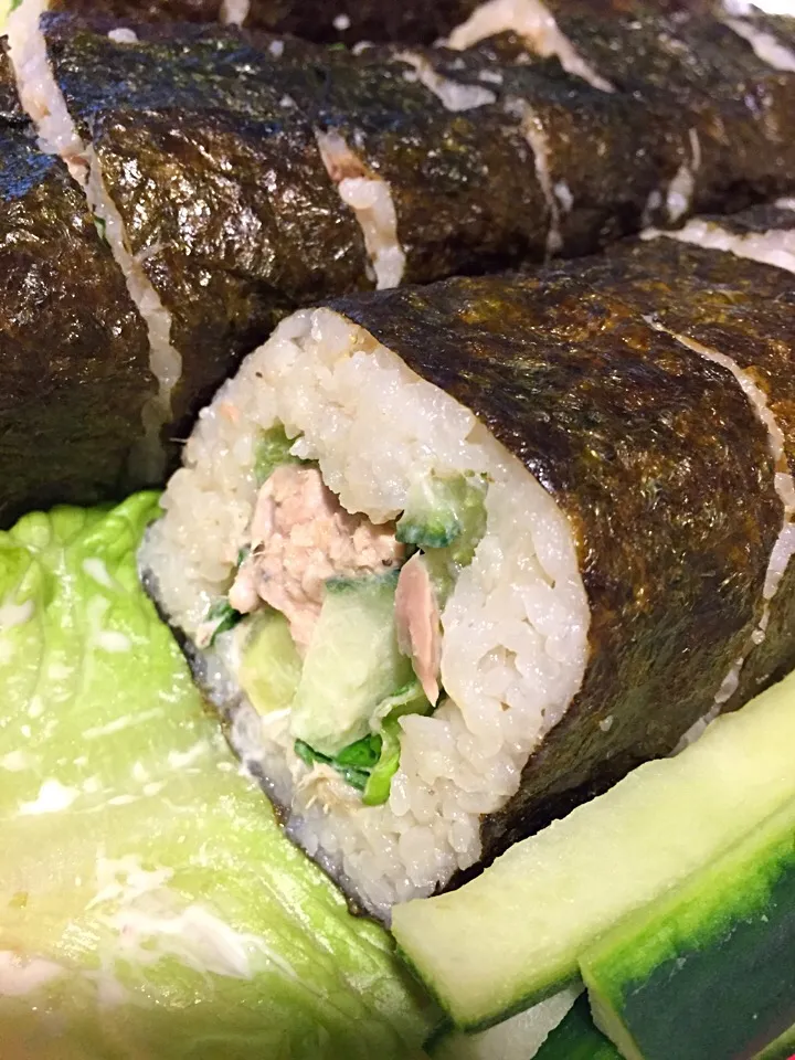 Tuna Mayo Sushi (brown rice)|Daichiさん