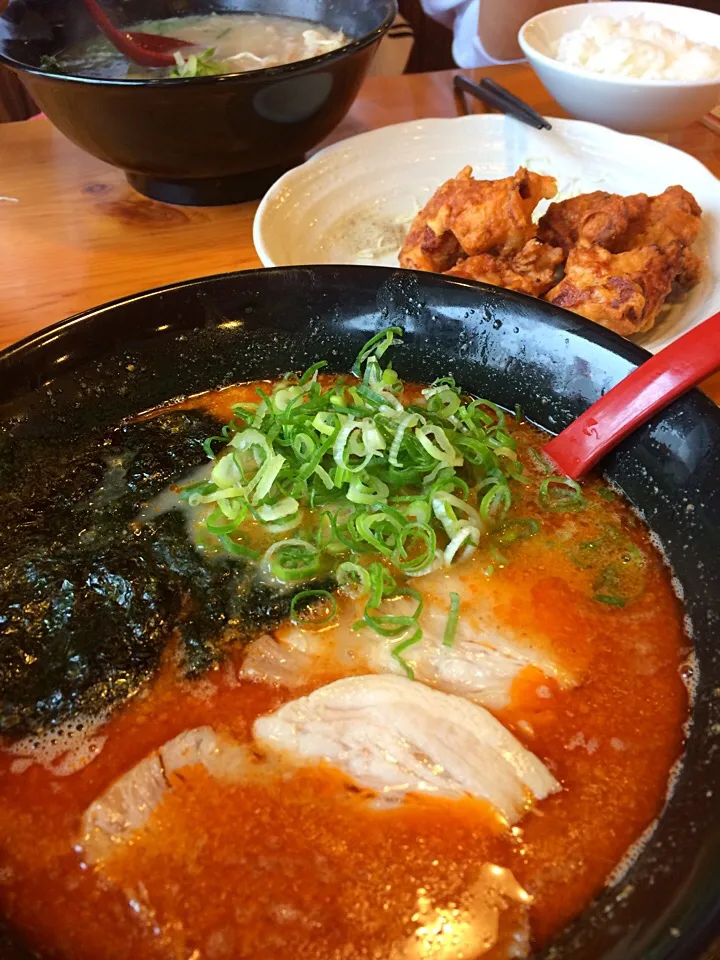 美味しー❤️でも、担々麺は辛い💦（笑）|makoさん