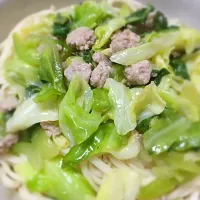 Snapdishの料理写真:ぶっかけうどん|Hirayama Takashiさん