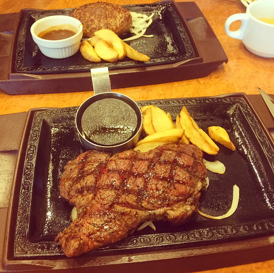 Snapdishの料理写真:steak!!|Philip〜さん