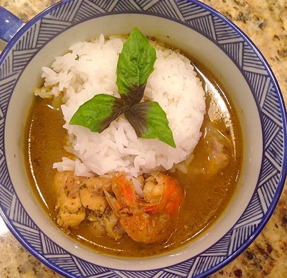 Pepper soup Rice with shrimps|bukky danielsさん