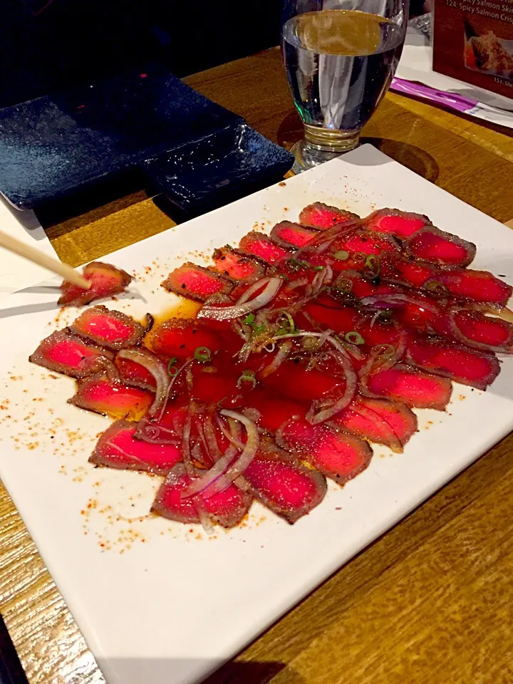 Beef sashimi|prinSjさん