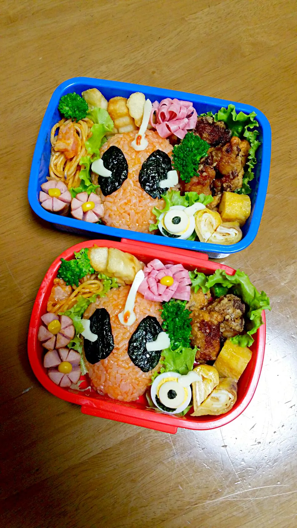 Snapdishの料理写真:仮面ライダーゴースト！お弁当！|keikoさん