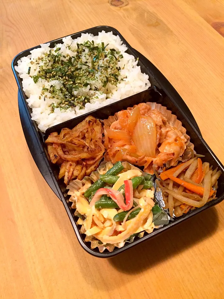 Snapdishの料理写真:ポークケチャップ弁当🍱|meyou..さん