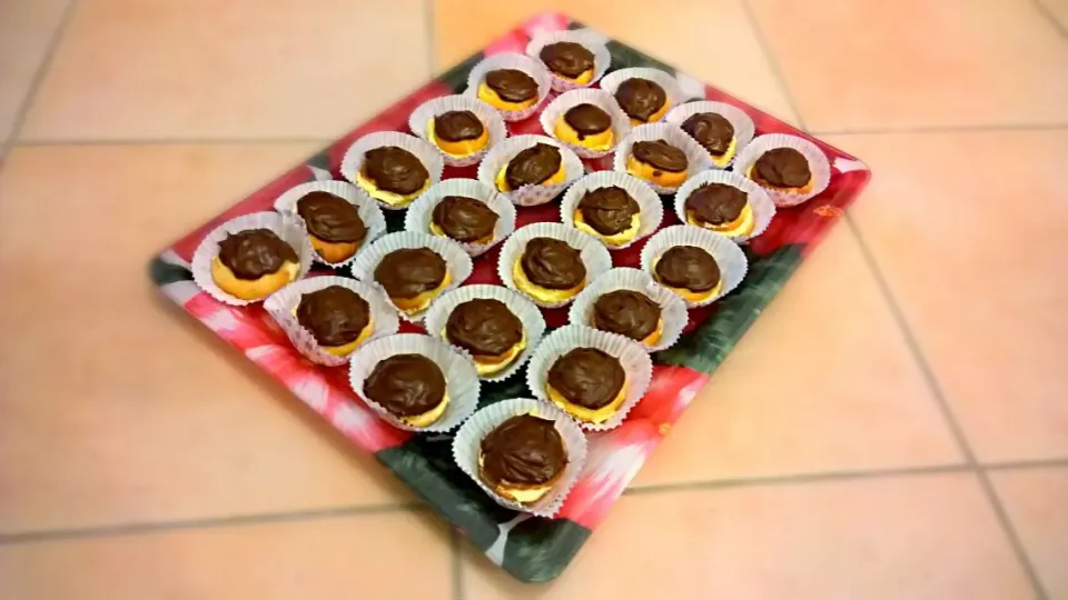 #Bignè #Dolci #Cioccolato #Dessert|Agostina Calabreseさん