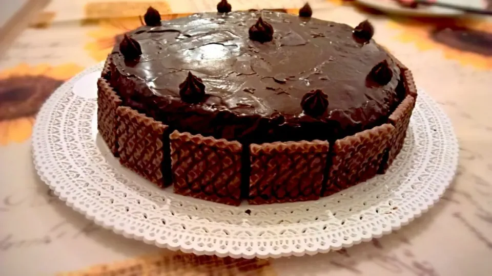 #Torta #Wafer #Dolci #Dessert|Agostina Calabreseさん