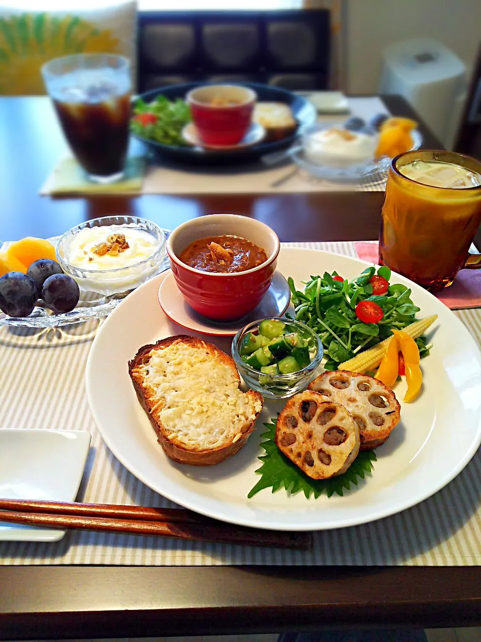 Snapdishの料理写真:breakfast!!|和田 匠生さん