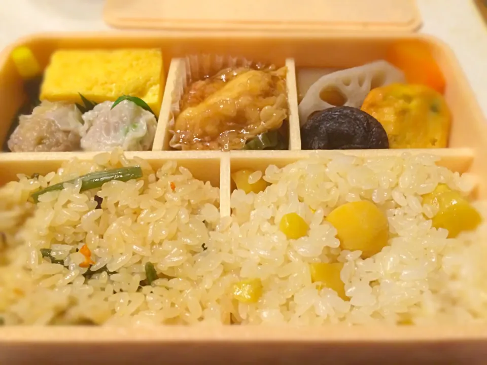 崎陽軒のおこわ弁当。|NaaCampさん