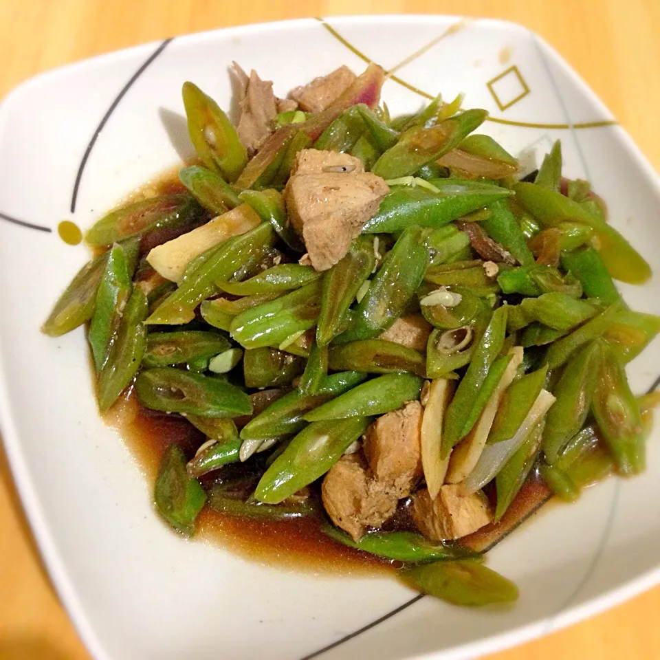 Snapdishの料理写真:Baguio Beans Gisado daw!|Nami Da Iroさん