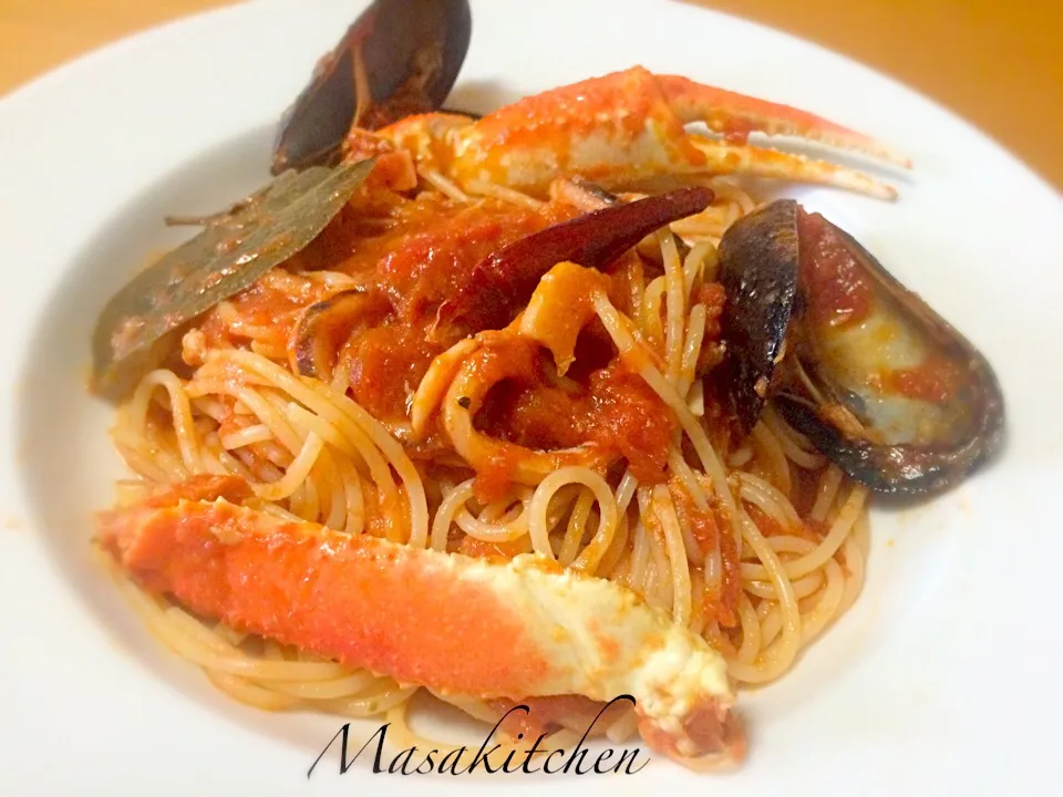 Snapdishの料理写真:Spaghetti alla pescatora|Masakiさん