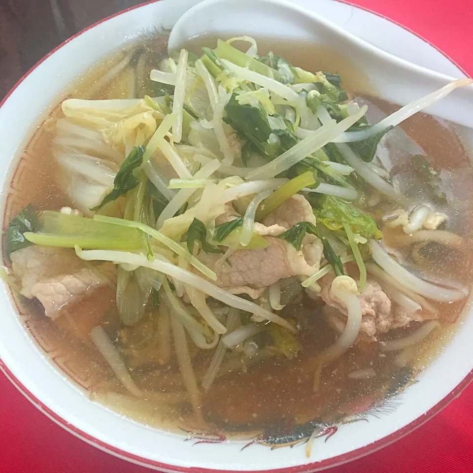 鍋スープで野菜ラーメン|純さん