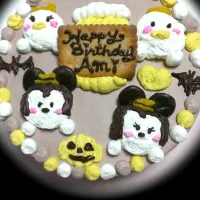 ハロウィンでバースデーケーキ|大宮さん