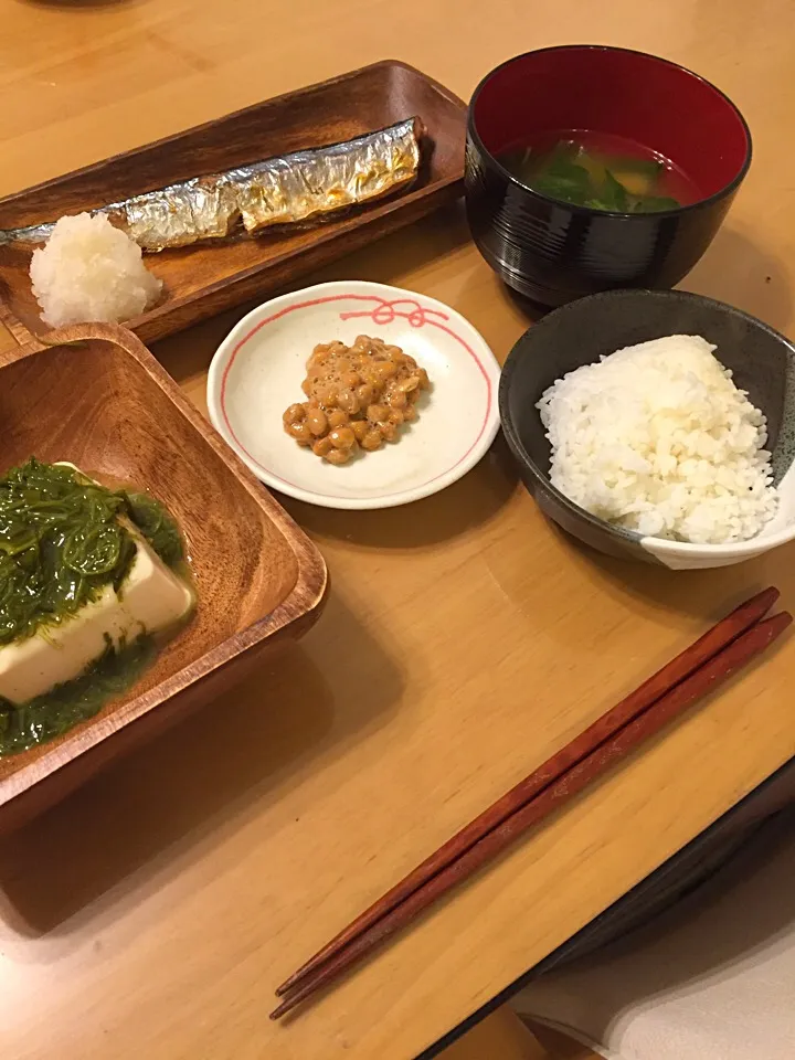 秋のさんま定食(^ ^)|TOMYさん