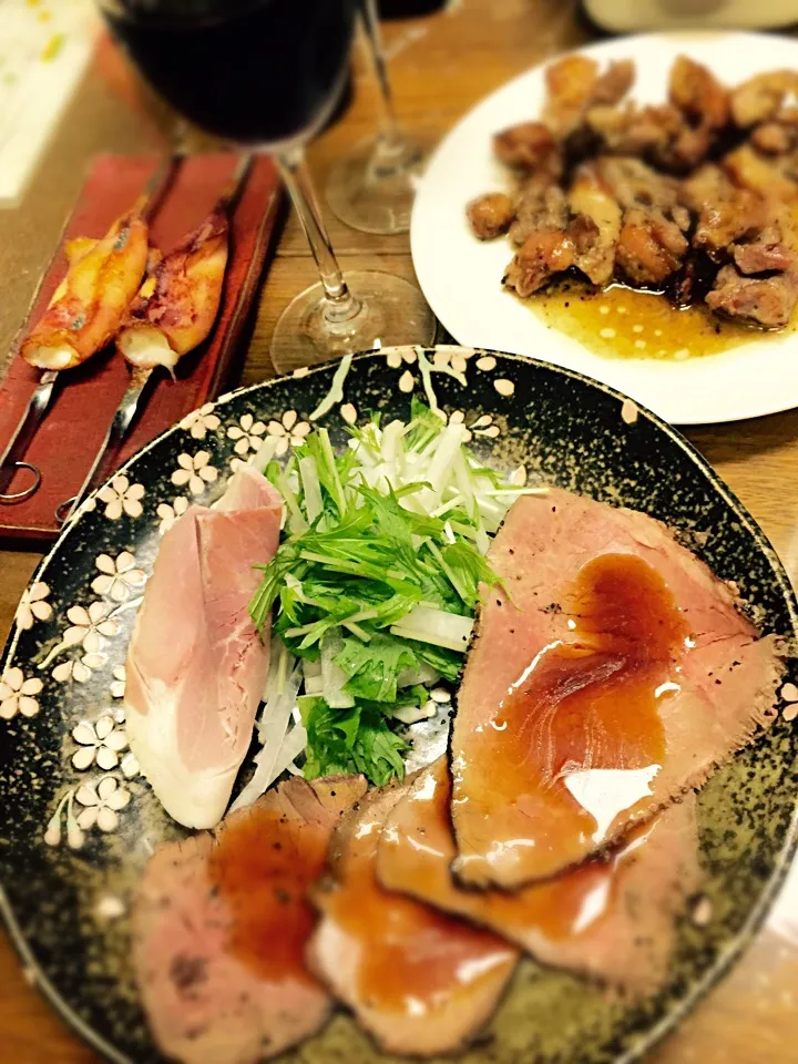 Snapdishの料理写真:27.10.11 晩ご飯です꒰⑅•ᴗ•⑅꒱|ららさん