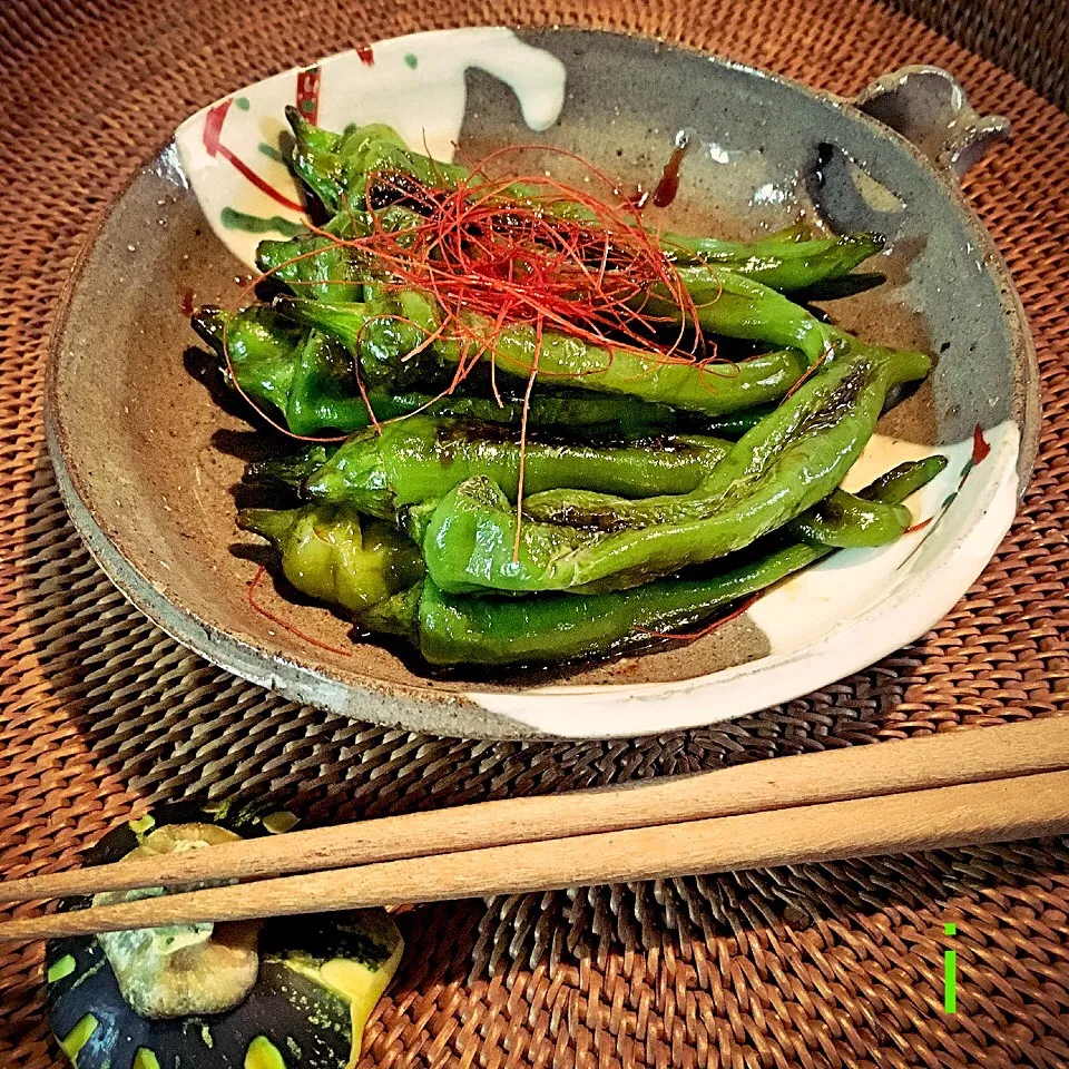 tachiさんの料理 万願寺唐辛子の甘辛|izoomさん