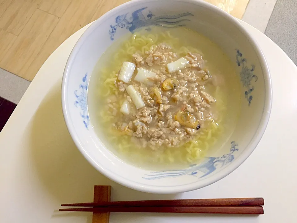 Snapdishの料理写真:あんかけ塩ラーメン|utayataさん