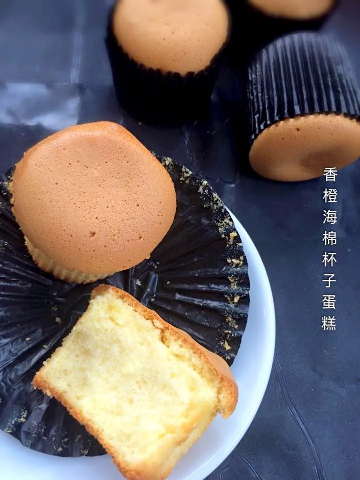 Orange sponge cupcakes|Joyce See Tuさん