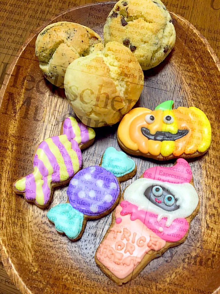 ハロウィン❤︎クッキーとスコーン|Makotoさん