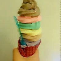 Snapdishの料理写真:full color ice cream😊|Desy Nataliaさん