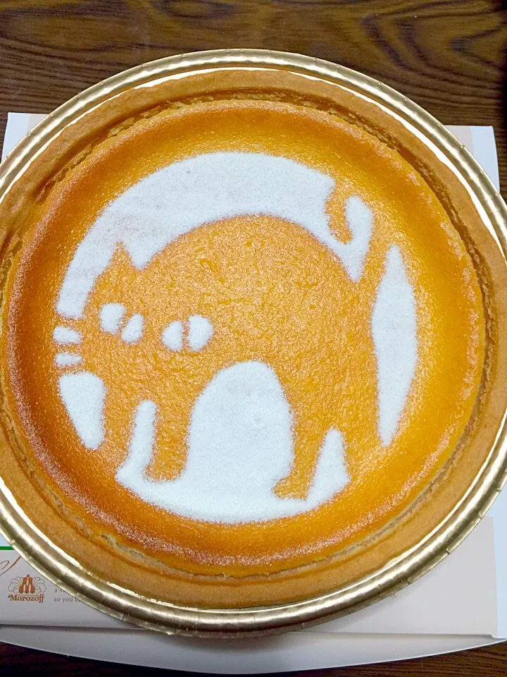 モロゾフのハロウィンネコさんチーズケーキ…と勝手に命名(^_^;)|鏡太郎さん