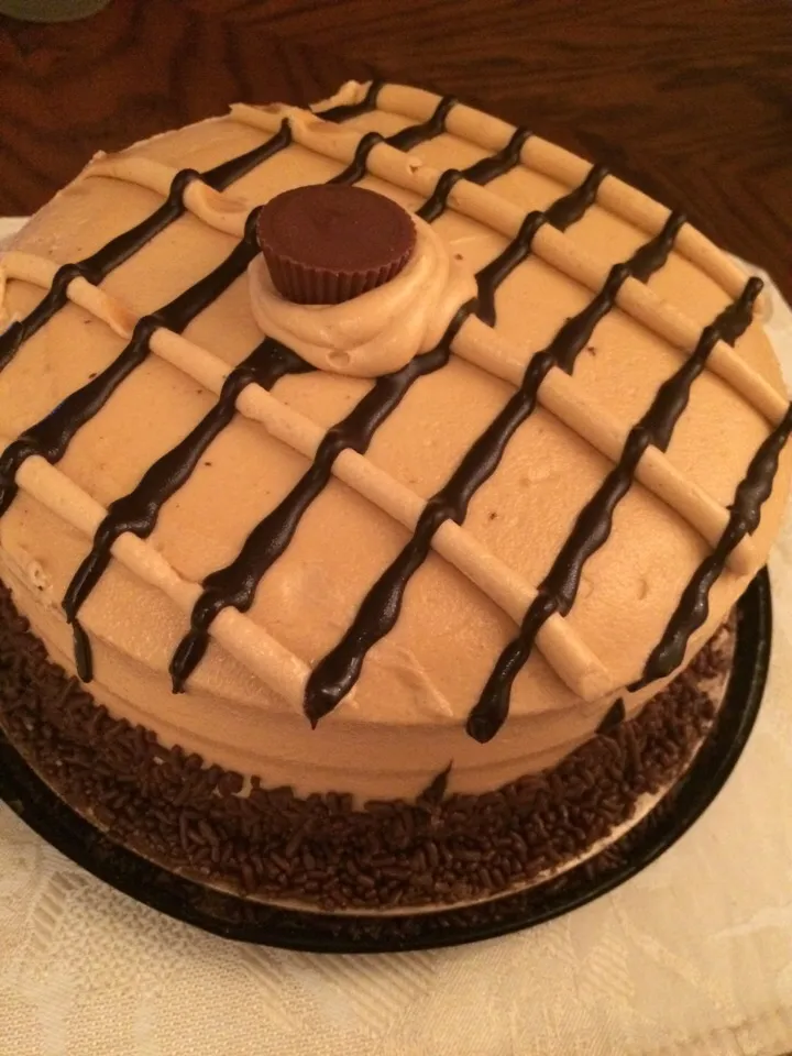 Peanut butter and cream chocolate cake|Randell Smithさん