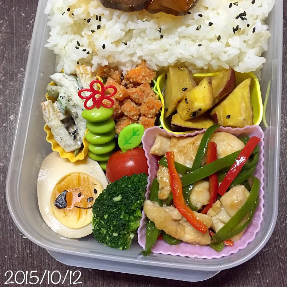 10/12お弁当⚘ᗾᐝ|ふくろう女子さん