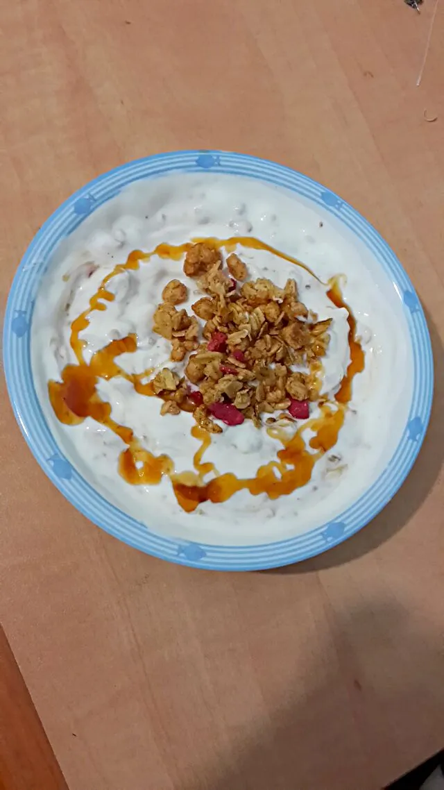 #musley #granola #yogurt #Breakfast|Ortal Dさん