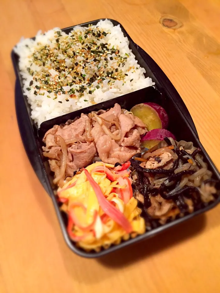 Snapdishの料理写真:豚もやし焼肉弁当🍱|meyou..さん