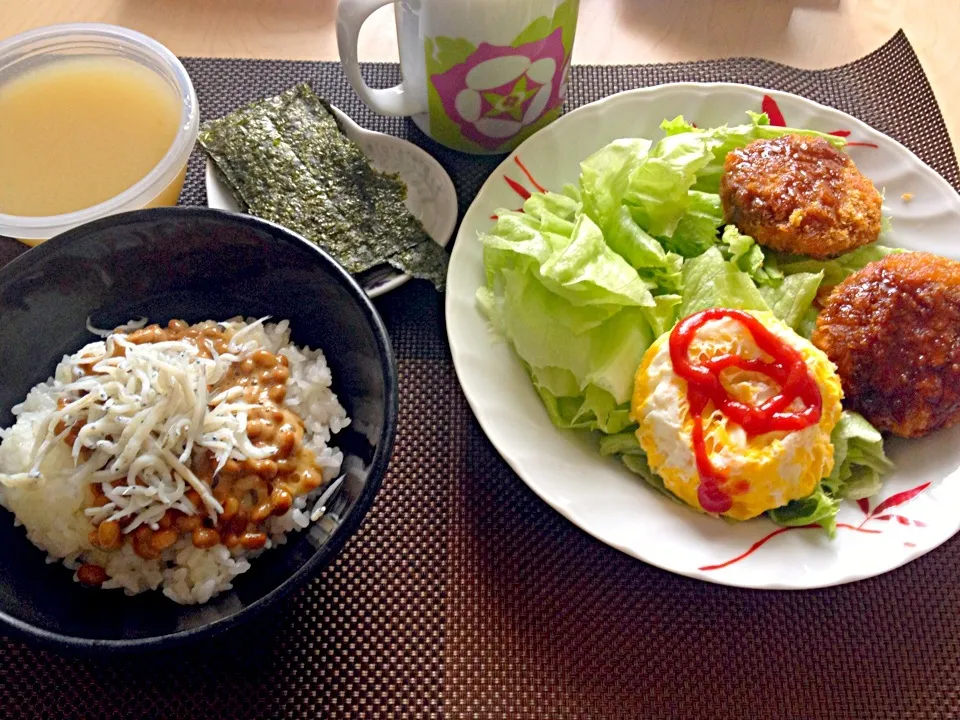 10月12日朝食兼昼食|ばぁさんさん