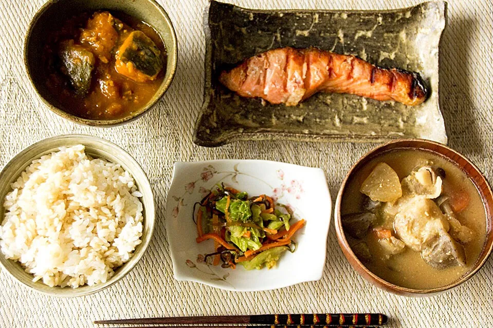 焼鮭定食|しげさんさん