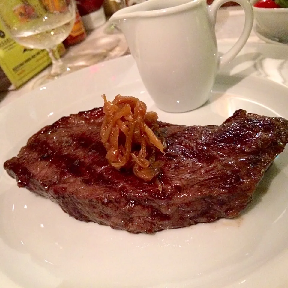 Snapdishの料理写真:Wagyu Rump steak|prissyさん