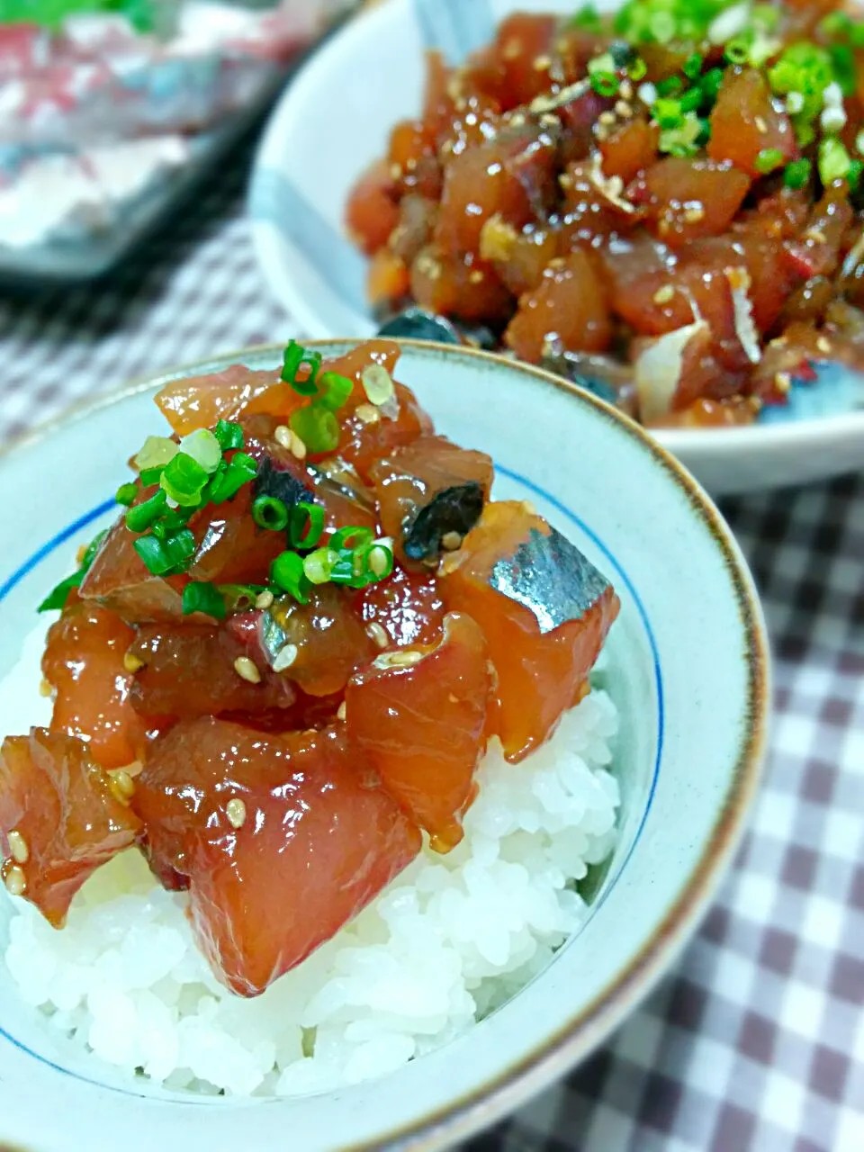 鯖の漬け丼*|ことり*さん