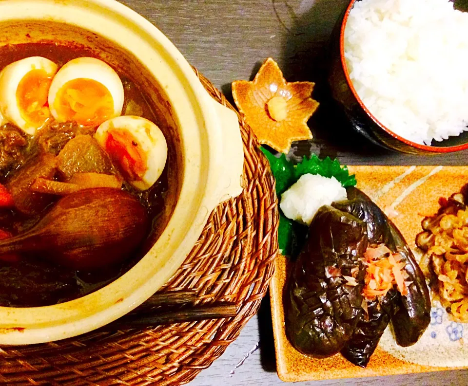 仙台お土産の牛タン味噌煮込み🍚|まみさん