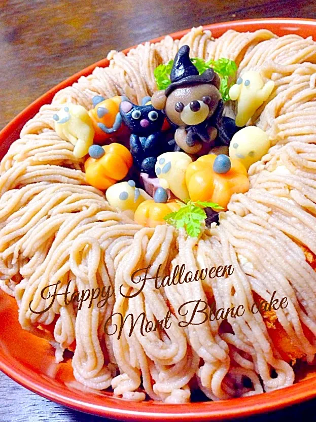 Happy Halloween       モンブランケーキ|富士子🍒🐰🍓さん