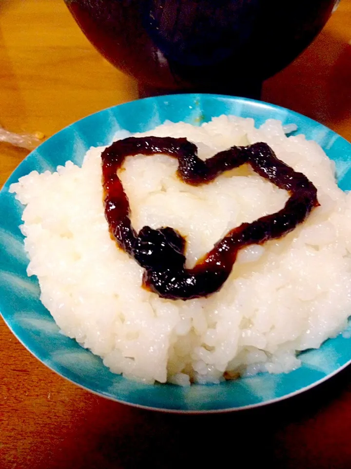 熱々ご飯🍚海苔の佃煮LOVE❤️|まいりさん