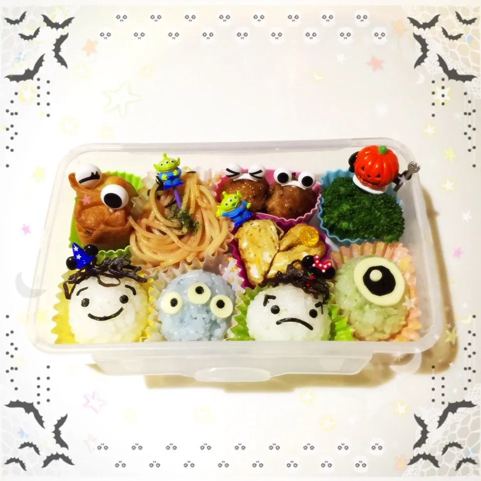 ハロウィン❤︎仲良しモンスター弁当|Makinsさん