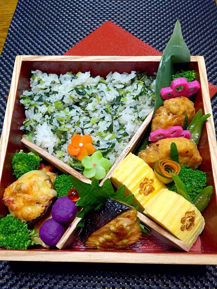 Snapdishの料理写真:火曜日の息子弁当💖|Mayumi Konishiさん