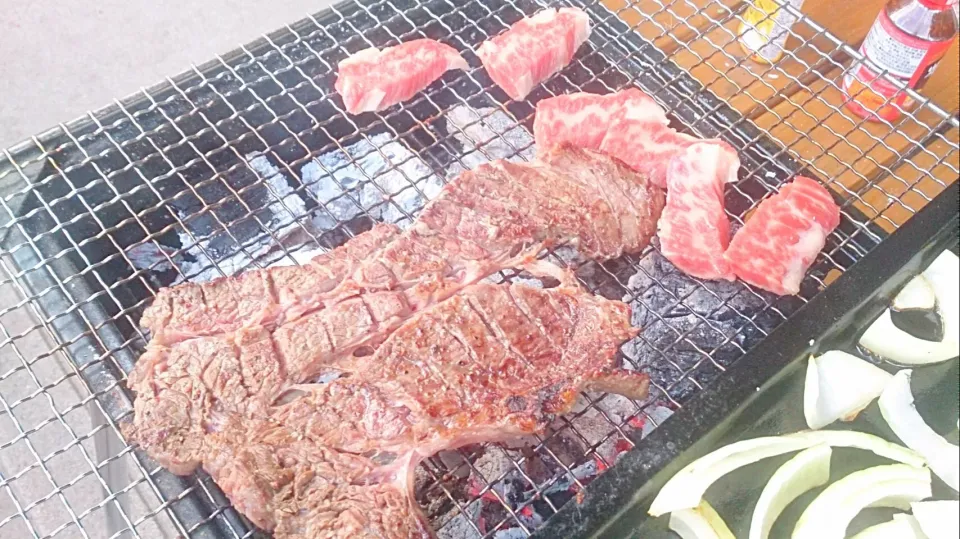 Snapdishの料理写真:10/13 BBQ #BBQ #バーベキュー|タップダンスシチーさん