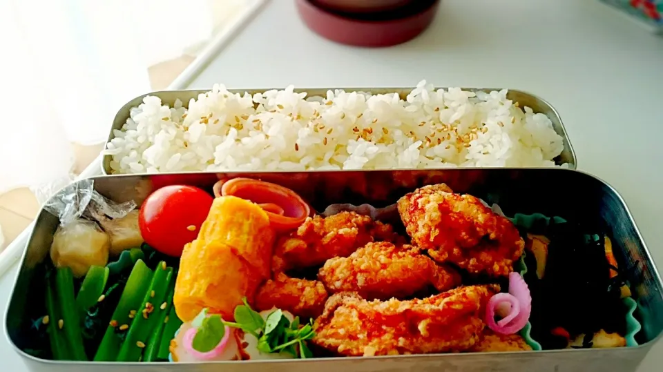 中学男子のお弁当🍱|らんちゃんさん