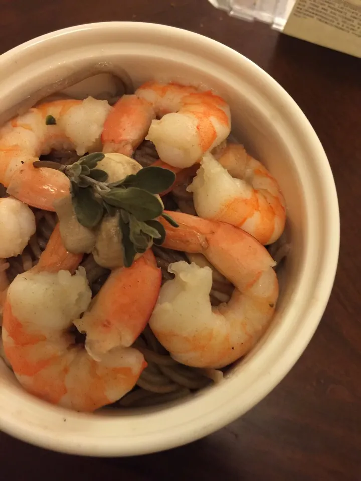 Homemade shrimp pasta.|Ariz Guzmanさん