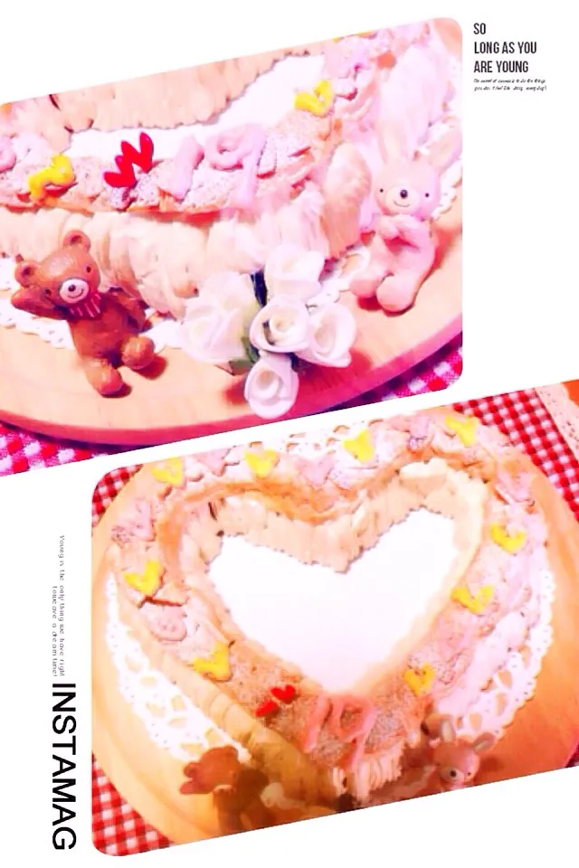 結婚記念日スイーツ その①✨ ハート型❤️のパリブレスト(灬˘╰╯˘灬)♥｡･ﾟ|*seiko*さん