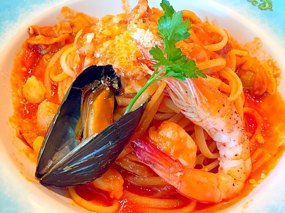 Seafood pasta|reviliaさん