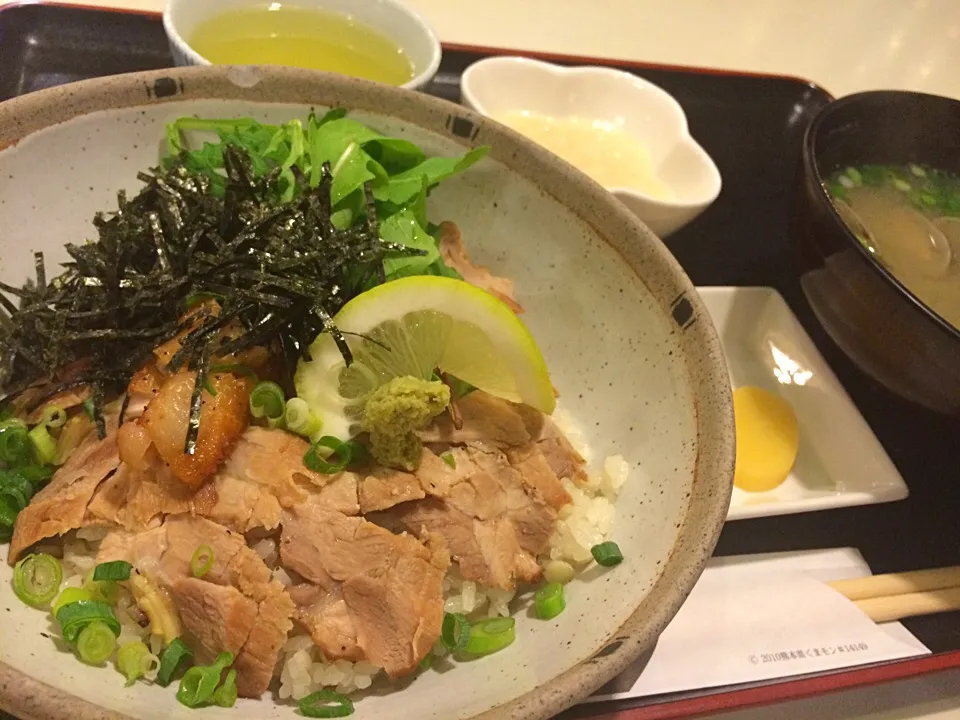 Snapdishの料理写真:#2015あまくさ丼丼フェア #8 天草大王麦とろ丼|神力屋 火酒さん