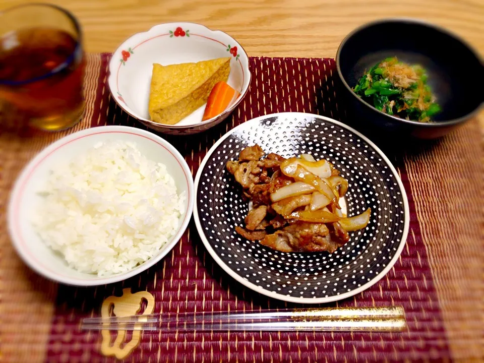 今日のお夕飯＊10/13|ゆきぼぅさん