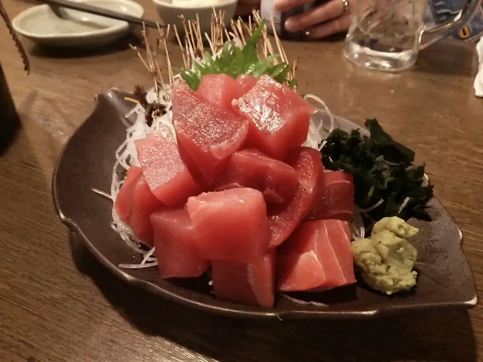 Snapdishの料理写真:鮪ぶつ🐟|kamekameさん