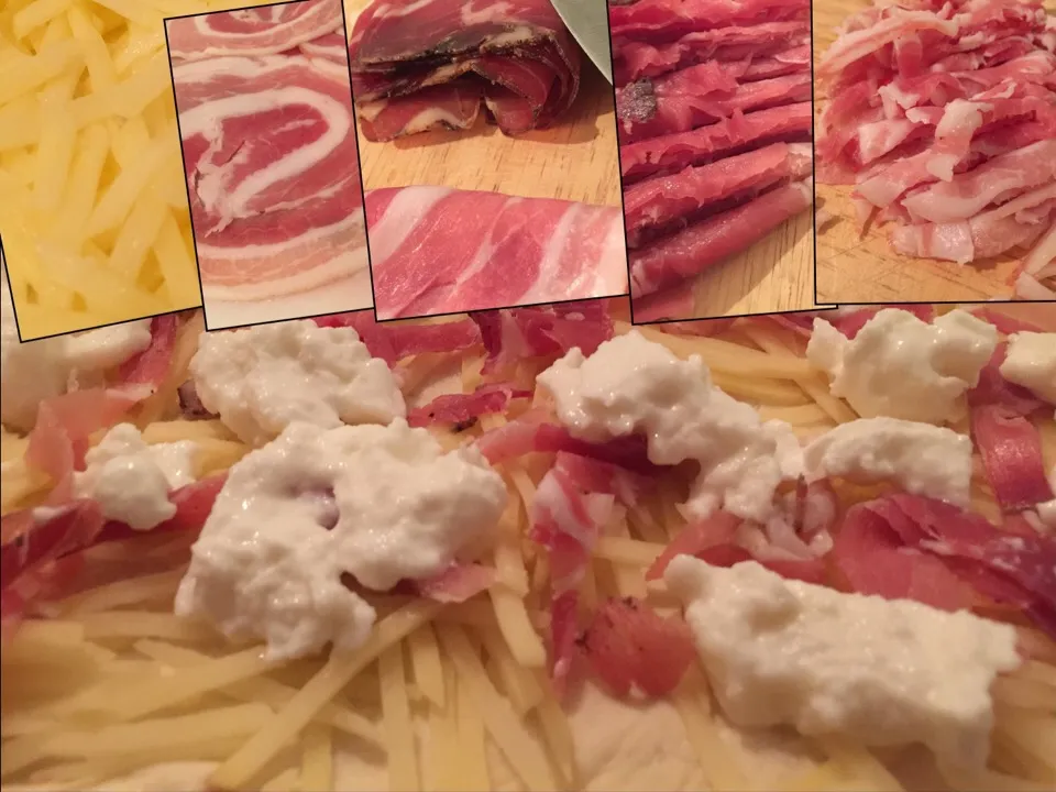 #pizza #patate asciugate #pancetta & #speck|matteo pisanoさん